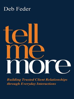 cover image of Tell Me More